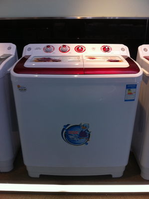 중국 두 배 통 최고 짐 반 자동적인 세탁기 12kg 다채로운 훈장 상감세공 협력 업체