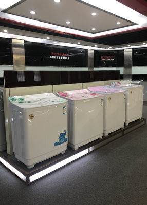 중국 Eco 큰 수용량 1명의 OEM에서 백색 쌍둥이 통 반 자동적인 세탁기 전부 협력 업체